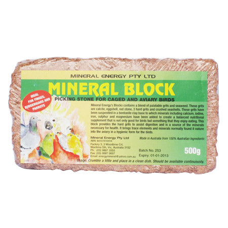Mineral Block for Cage Birds